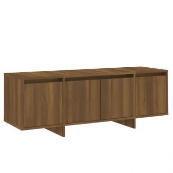 TV-Schrank Braun Eichen-Optik 120x30x40,5 cm Holzwerkstoff