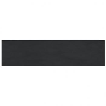 Wandpaneele 12 Stk. Schwarz 60x15 cm Samt 1,08 m²