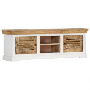 ARDEBO.de - TV-Schrank 118 x 30 x 40 cm Massivholz Mango