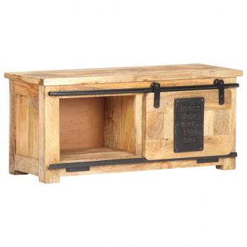 TV-Schrank 90x35x40 cm Massivholz Mango