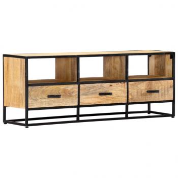 ARDEBO.de - TV-Schrank 120x30x45 cm Massivholz Mango