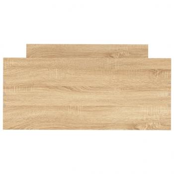 Bettgestell Sonoma-Eiche 100x200 cm Holzwerkstoff