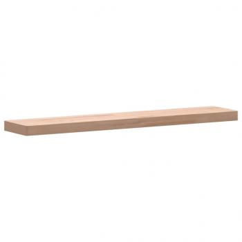 Wandregal 100x20x4 cm Massivholz Buche