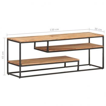 TV-Schrank 130x30x45 cm Akazie Massivholz