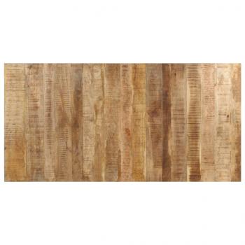 Esstisch 200x100x76 cm Raues Mangoholz