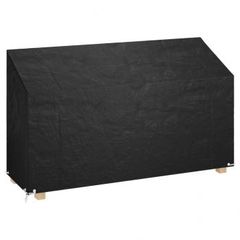 ARDEBO.de - Abdeckung für Gartenbank 12 Ösen 210x70x70/88 cm Polyethylen