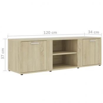 TV-Schrank Sonoma-Eiche 120x34x37 cm Holzwerkstoff