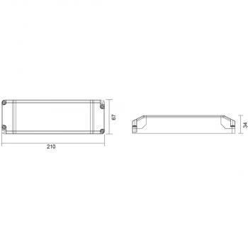 DEKO-LIGHT Netzgerät (CV, DC), BASIC, CV, Q8H-24-150W, Spannungskonstant, 150.0 W, 220-240 V/AC (862168)