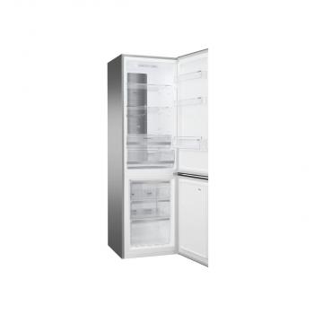 Amica KGCN 388 140 E Stand Kühl-Gefrierkombination, 54 cm breit, 250L, NoFrost, FreshZone, Edelstahloptik