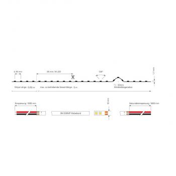 DEKO-LIGHT Power LED Stripe, SMD, 24V-20W, 4000K, 5m, Spannungskonstant, 24 V/DC (840194)