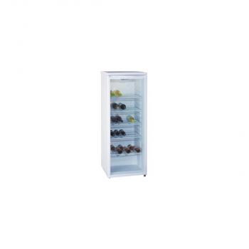 PKM GKS255 Stand Flaschenkühlschrank, 55 cm breit, 259 L, 5 Drahtablagen, regelbares Thermostat, weiß