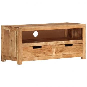 ARDEBO.de - TV-Schrank 88x35x40 cm Massivholz Akazie