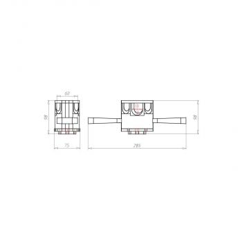 Kaiser Prefix Betonbaudose Wandauslassdose, Ø 35 mm, grün (1211-02)