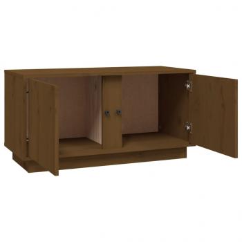 TV-Schrank Honigbraun 80x35x40,5 cm Massivholz Kiefer