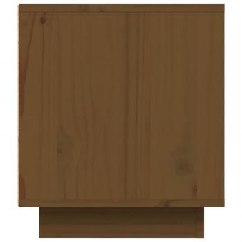 TV-Schrank Honigbraun 80x35x40,5 cm Massivholz Kiefer