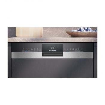 Siemens SN55YS00CE iQ500 Teilintegrierter Geschirrpüsler, 60 cm breit, 14 Maßgedecke, aquaStop, varioSchublade, Kindersicherung, Edelstahl