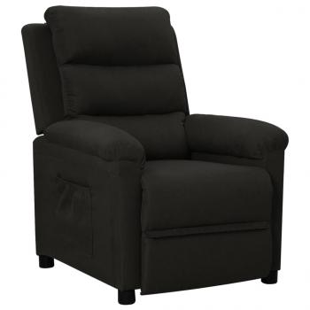 ARDEBO.de - Relaxsessel Schwarz Stoff