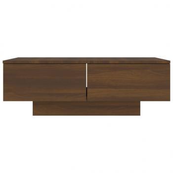 Couchtisch Braun Eichen-Optik 90x60x31 cm Holzwerkstoff