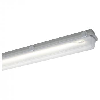 ARDEBO.de Schuch 161170301 LED-Feuchtraum-Wannenleuchte, 15W, 2390lm, 159lm/W, SKI, IP65, grau