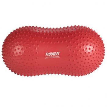 FitPAWS Gleichgewichtstrainer für Haustiere Trax Peanut 50 cm Rot