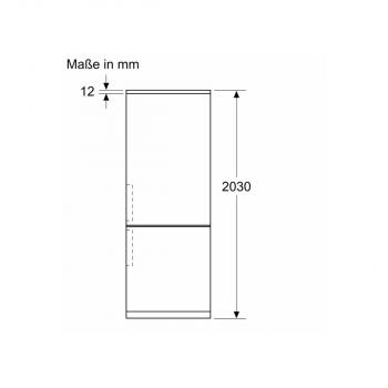 Siemens KG39NXXCF iQ300 Stand Kühl-Gefrierkombination, 60 cm breit, 363 L, ecoMode, Touch-Bedienung, noFrost, BlackSteel