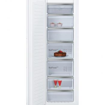 Neff GI7813CE0 N70 Einbau-Gefrierschrank, Nischenhöhe: 178 cm, 212 L, No Frost, Festtürtechnik, Vario Zone, Soft Close