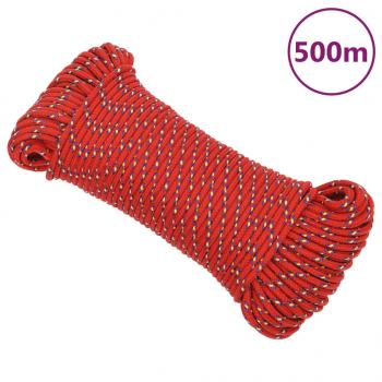 ARDEBO.de - Bootsseil Rot 5 mm 500 m Polypropylen