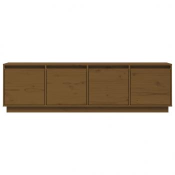 TV-Schrank Honigbraun 156x37x45 cm Massivholz Kiefer