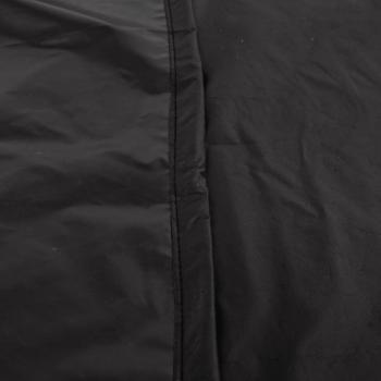 Abdeckung für 2-Sitzer-Bank Schwarz 134x70x65/94 cm 420D Oxford