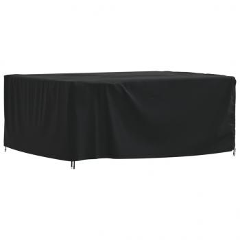 ARDEBO.de - Gartenmöbel-Abdeckung Schwarz 200x165x80 cm 420D Oxford