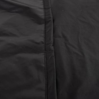 Sonnenliegen-Abdeckung Schwarz 195x76x40/80 cm 420D Oxford