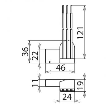 Dehn DEHNflex Überspannungsableiter, 2-polig, 230V, Typ 2 (924389)