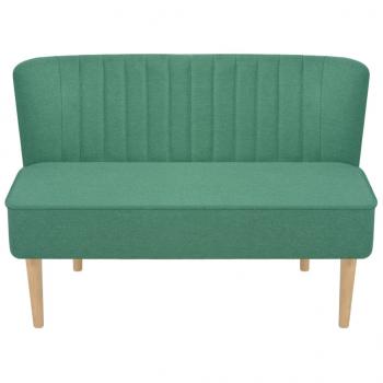 Sofa Stoff 117 x 55,5 x 77 cm Grün