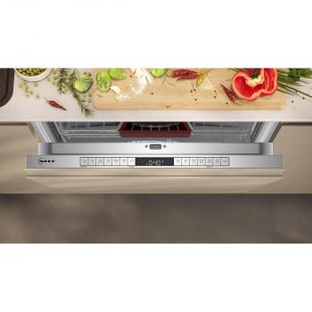 Neff S255HTX00E N 50 XXL Vollintegrierter Geschirrspüler, 60 cm breit, 13 Maßgedecke, InfoLight, Chef 70°C, AquaStop