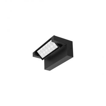 ARDEBO.de EVN Wandanbauleuchte, LED, schwenkbar, 3000K, 10W, IP65, anthrazit (WAV65101602)