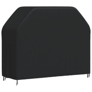 ARDEBO.de - Grillabdeckung 147x61x112 cm Schwarz 420D Oxford