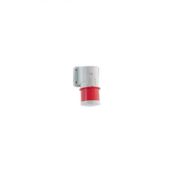 ARDEBO.de BALS 2655 Aufbaugerätestecker, 6h, IP44, rot