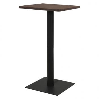 ARDEBO.de - Bistrotisch Dunkle Esche 50x50x107 cm