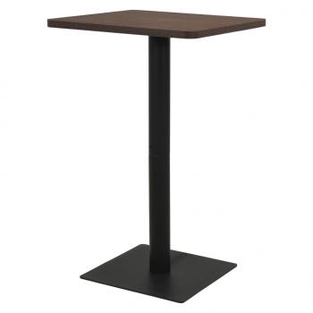 ARDEBO.de - Bistrotisch Dunkle Esche 78,5x78,5x107 cm