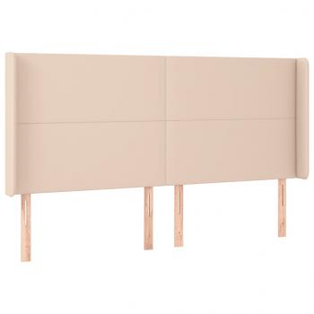 Boxspringbett mit Matratze & LED Cappuccino-Braun 200x200cm