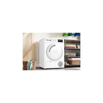 Bosch WTH83VV3 Serie 4 8kg A++ Wärmepumpentrockner, 60 cm breit, Auto Dry, Nachlegefunktion, weiß