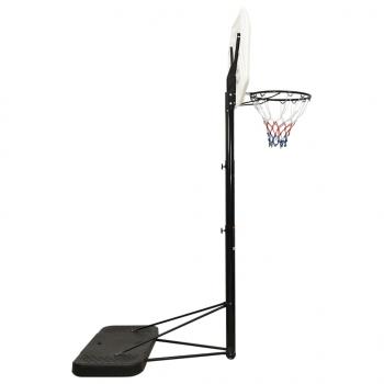 Basketballständer Weiß 258-363 cm Polyethylen