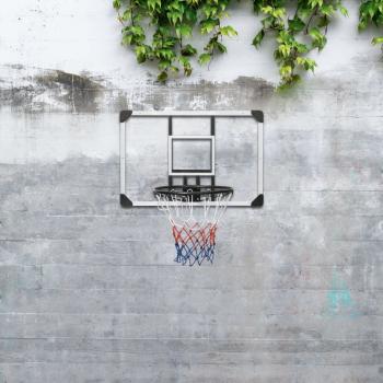 ARDEBO.de - Basketballkorb Transparent 90x60x2,5 cm Polycarbonat