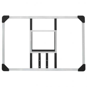 Basketballkorb Transparent 90x60x2,5 cm Polycarbonat