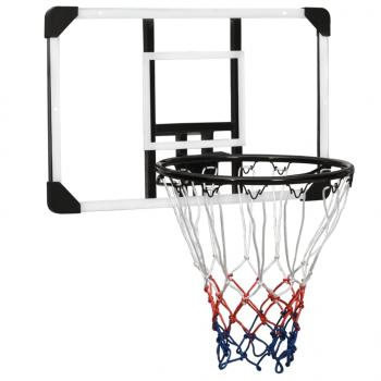 ARDEBO.de - Basketballkorb Transparent 71x45x2,5 cm Polycarbonat