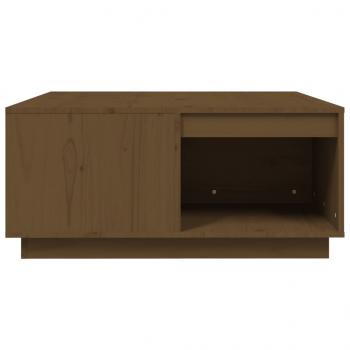 Couchtisch Honigbraun 80x81x36,5 cm Massivholz Kiefer