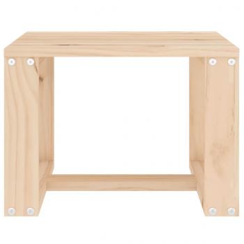 Garten-Beistelltisch 40x38x28,5 cm Massivholz Kiefer