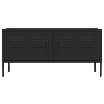 TV-Schrank Schwarz 105x35x50 cm Stahl    