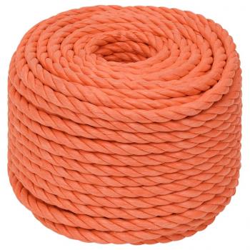 Arbeitsseil Orange 10 mm 50 m Polypropylen