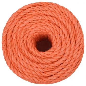 Arbeitsseil Orange 10 mm 50 m Polypropylen